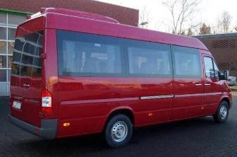 Pasa�ieru p�rvad�jumi ar mikroautobusiem Mercedes Benz Sprinter